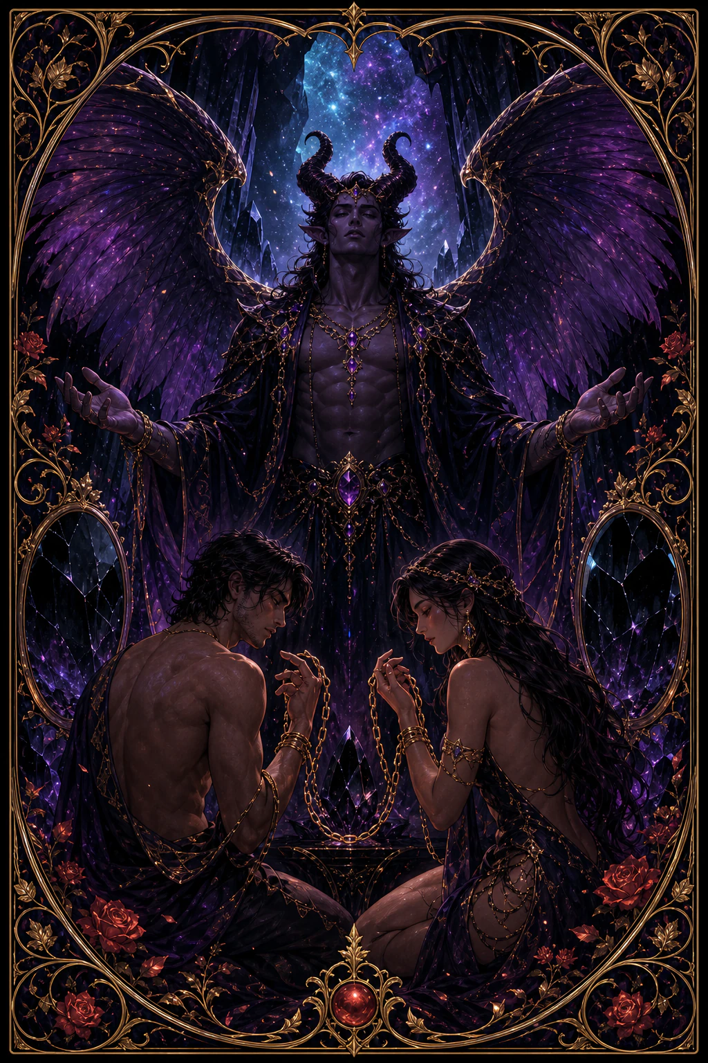 The Devil tarot card art
